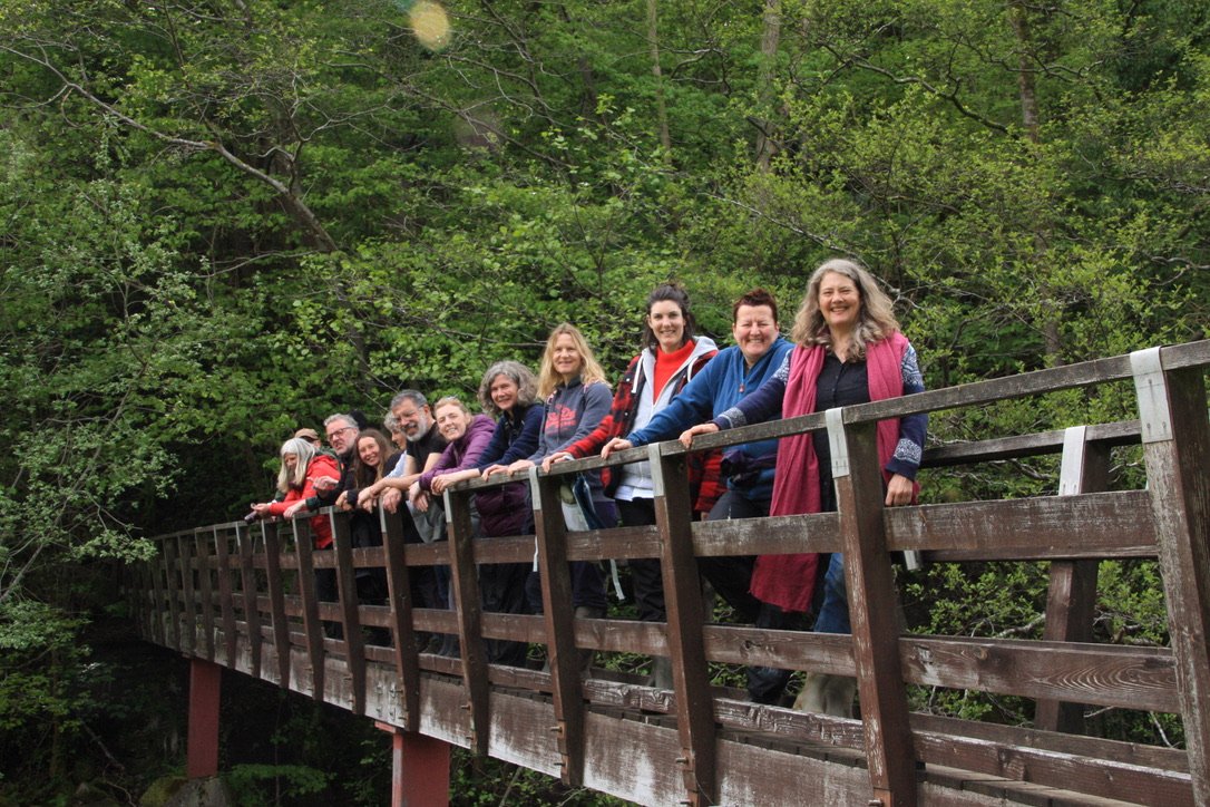 Become a wild therapist group onthe bridge